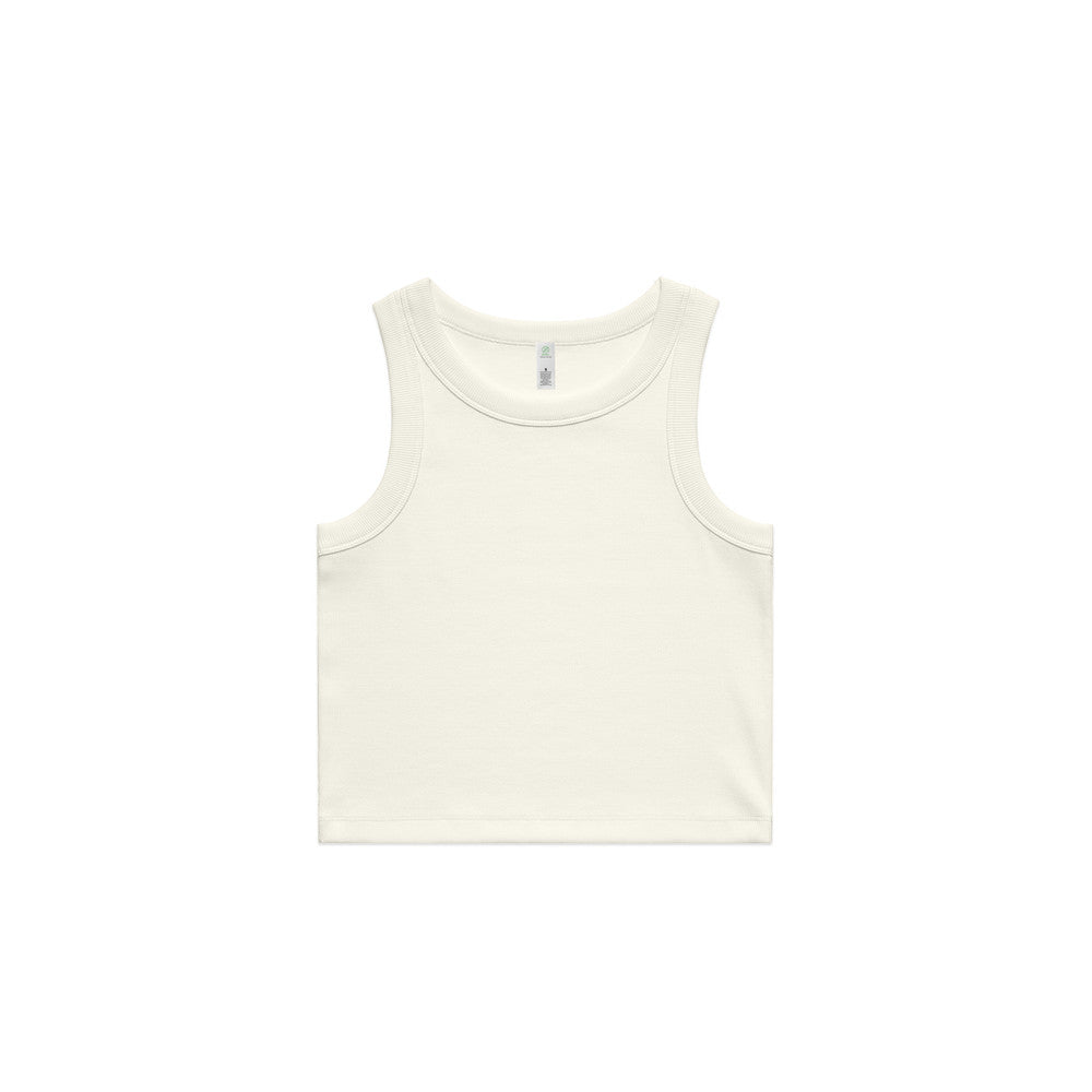 Wo's Organic Rib Crop Tank