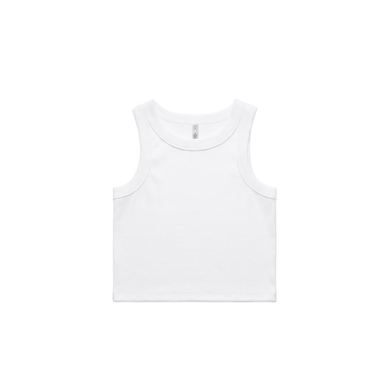 Wo's Organic Rib Crop Tank