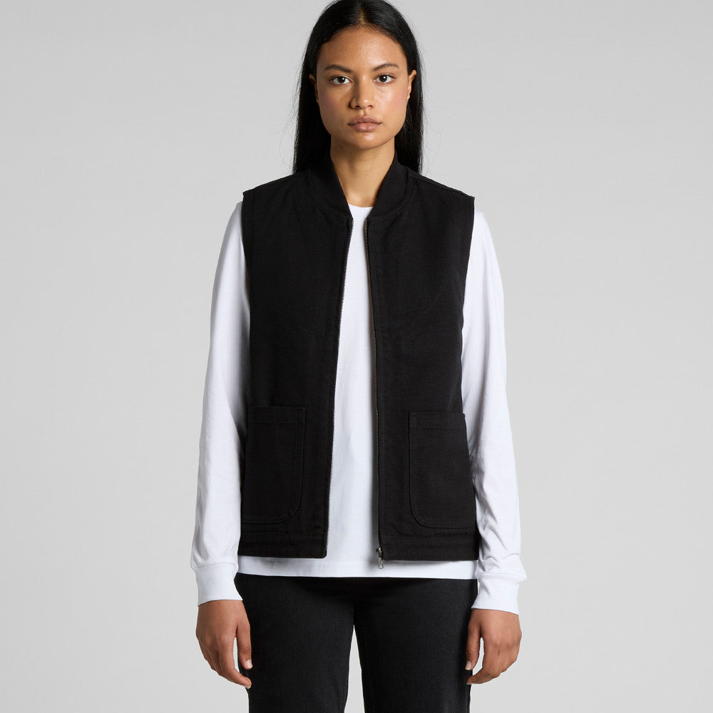 Wo's Canvas Heavy Vest