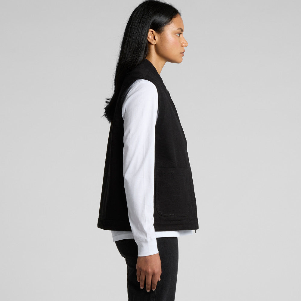 Wo's Canvas Heavy Vest