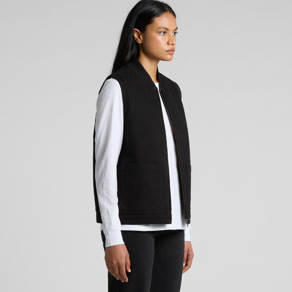 Wo's Canvas Heavy Vest