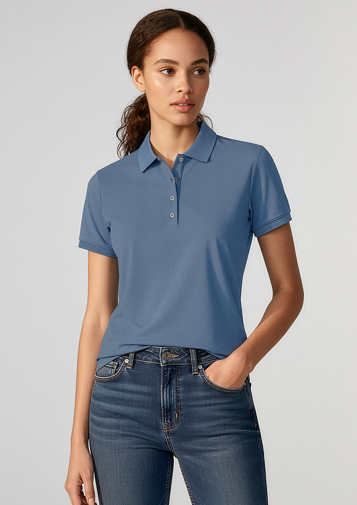 Womens City Short Sleeve Polo