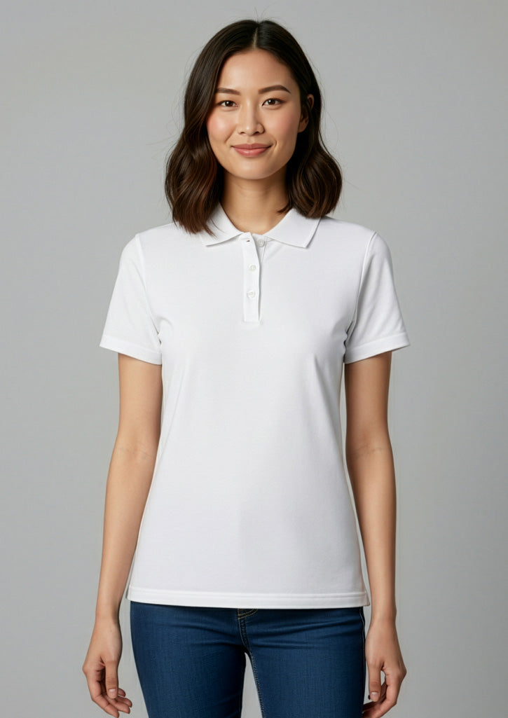 Womens Ice Short Sleeve Polo