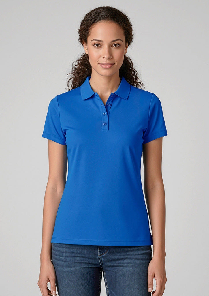 Womens Action Short Sleeve Polo