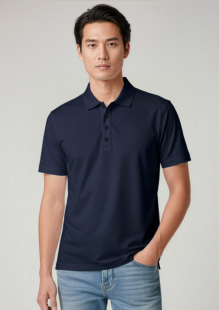 Mens Action Short Sleeve Polo