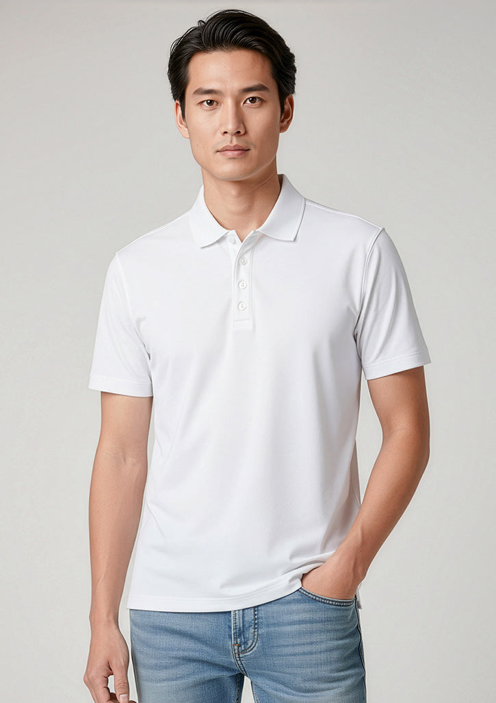 Mens Action Short Sleeve Polo