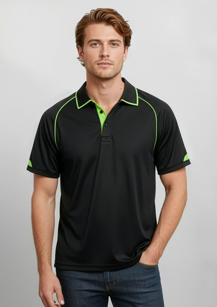 Mens Fusion Short Sleeve Polo