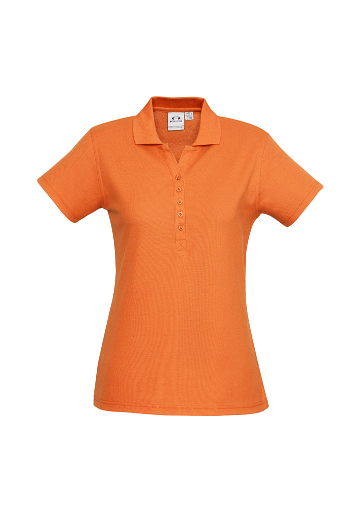 Womens Crew Short Sleeve Polo