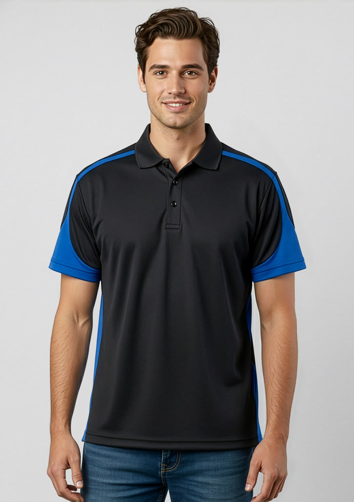Mens Talon Short Sleeve Polo