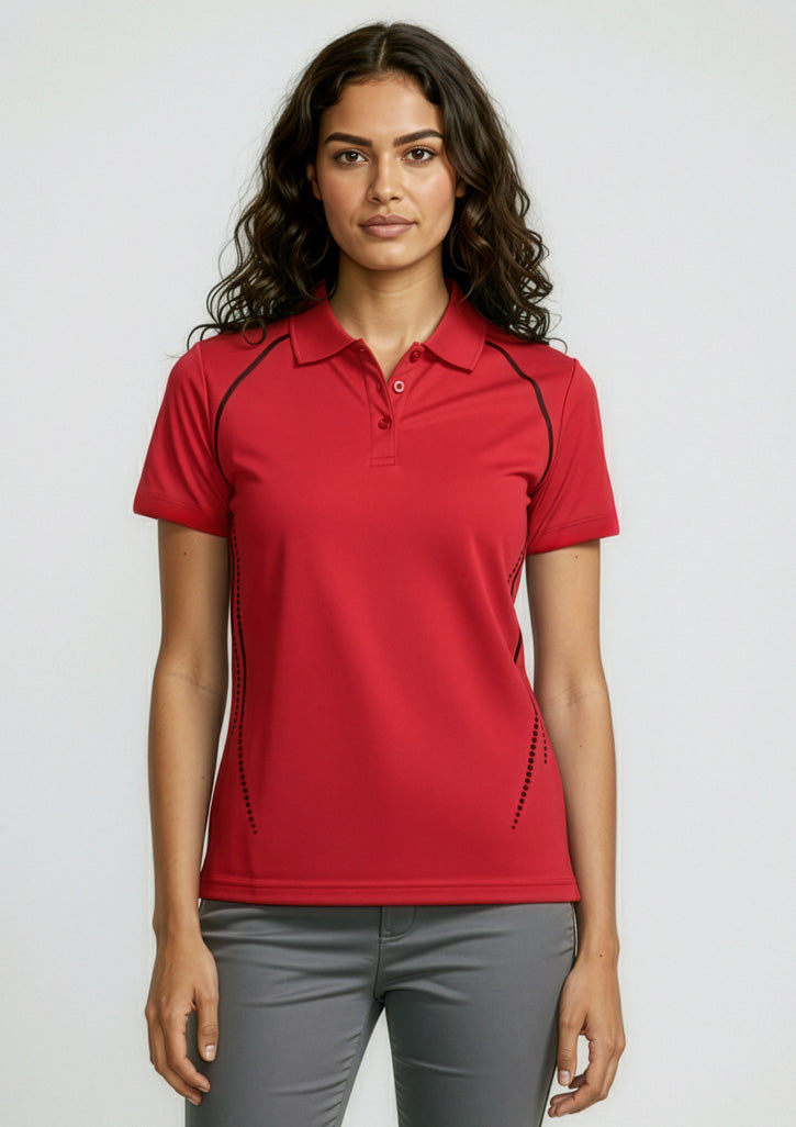 Womens Cyber Short Sleeve Polo