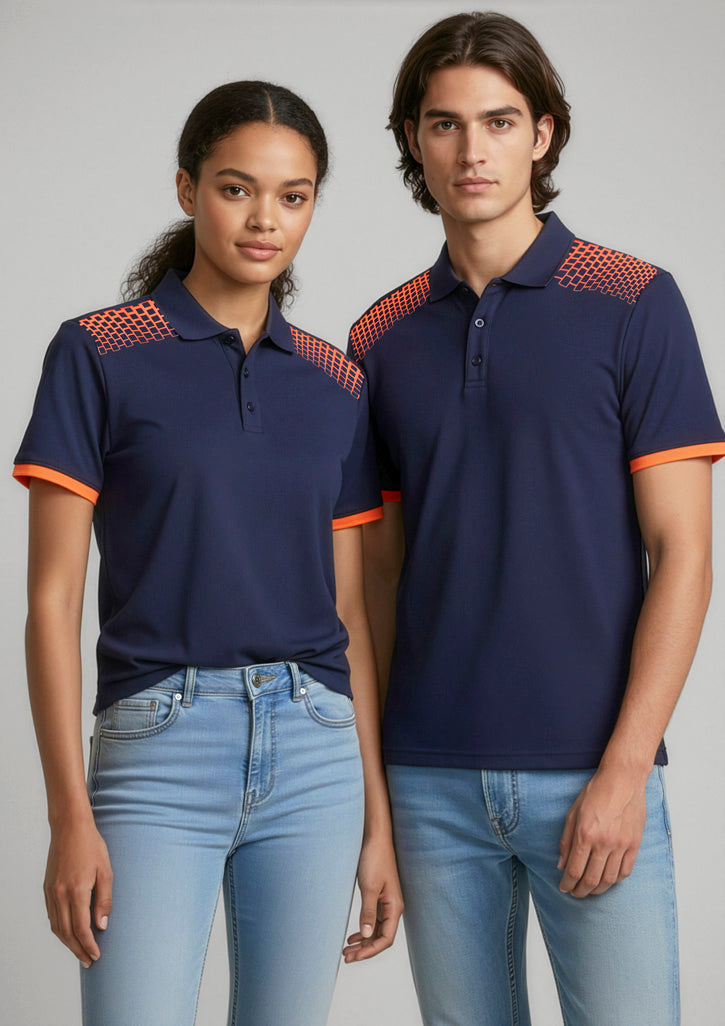 Womens Galaxy Short Sleeve Polo