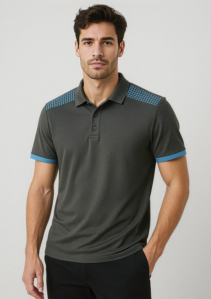 Mens Galaxy Short Sleeve Polo