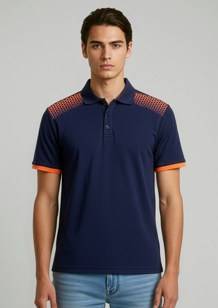 Mens Galaxy Short Sleeve Polo