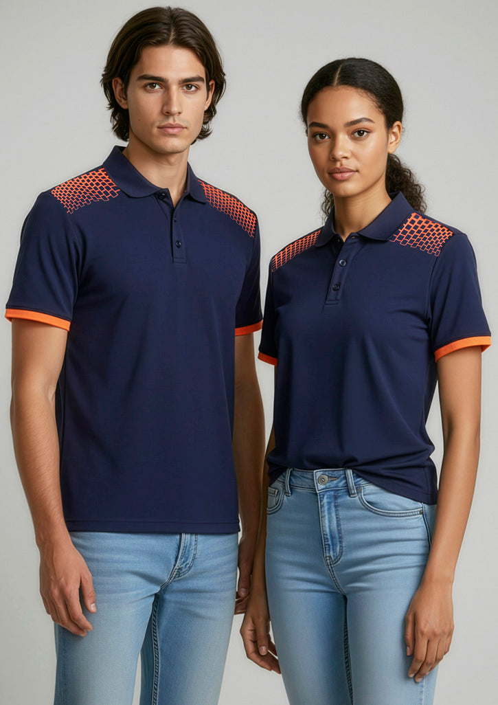 Mens Galaxy Short Sleeve Polo