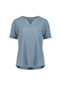 Womens Ruche Short Sleeve Blouse